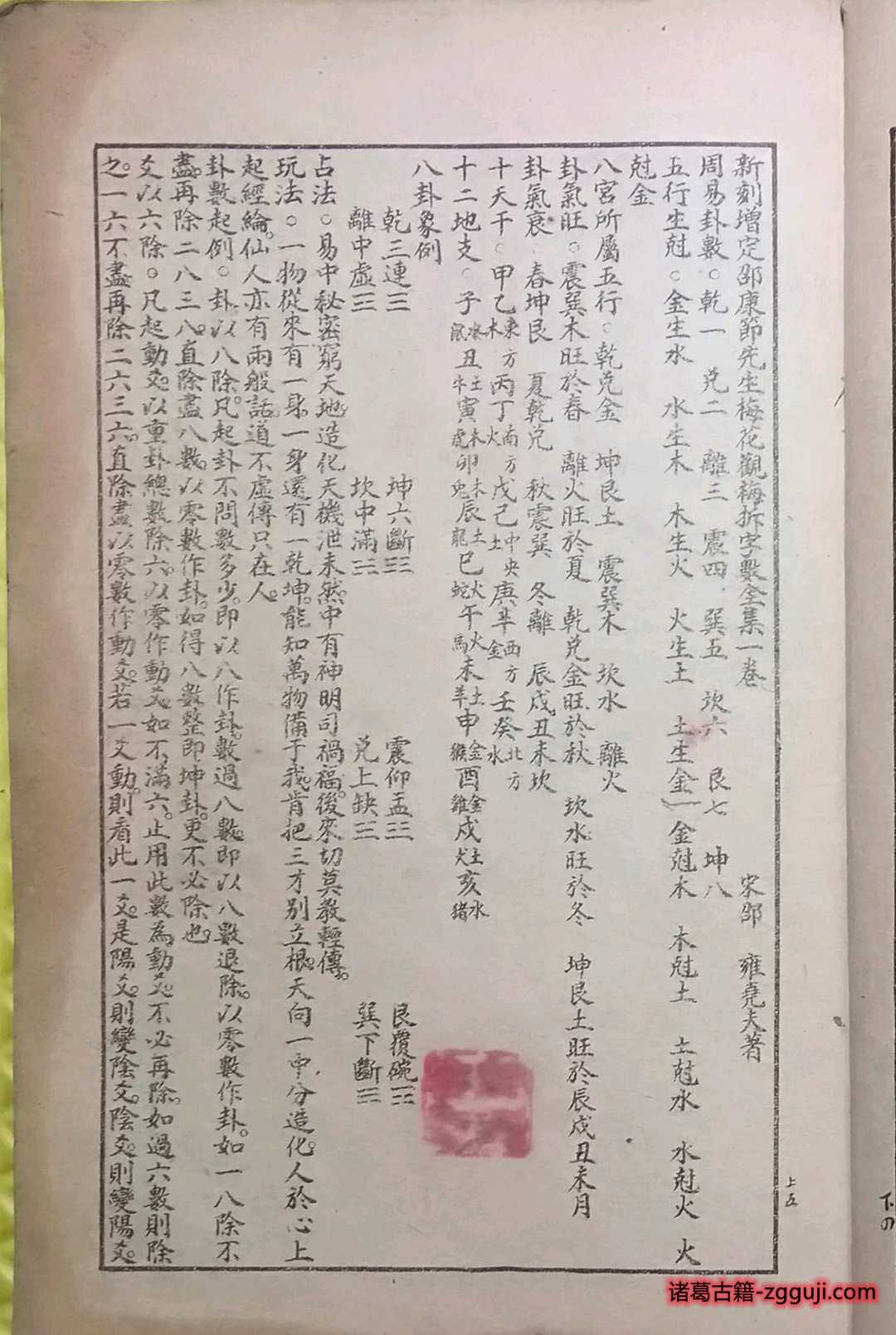图片[11]-测字秘诀梅花易数-诸葛古籍