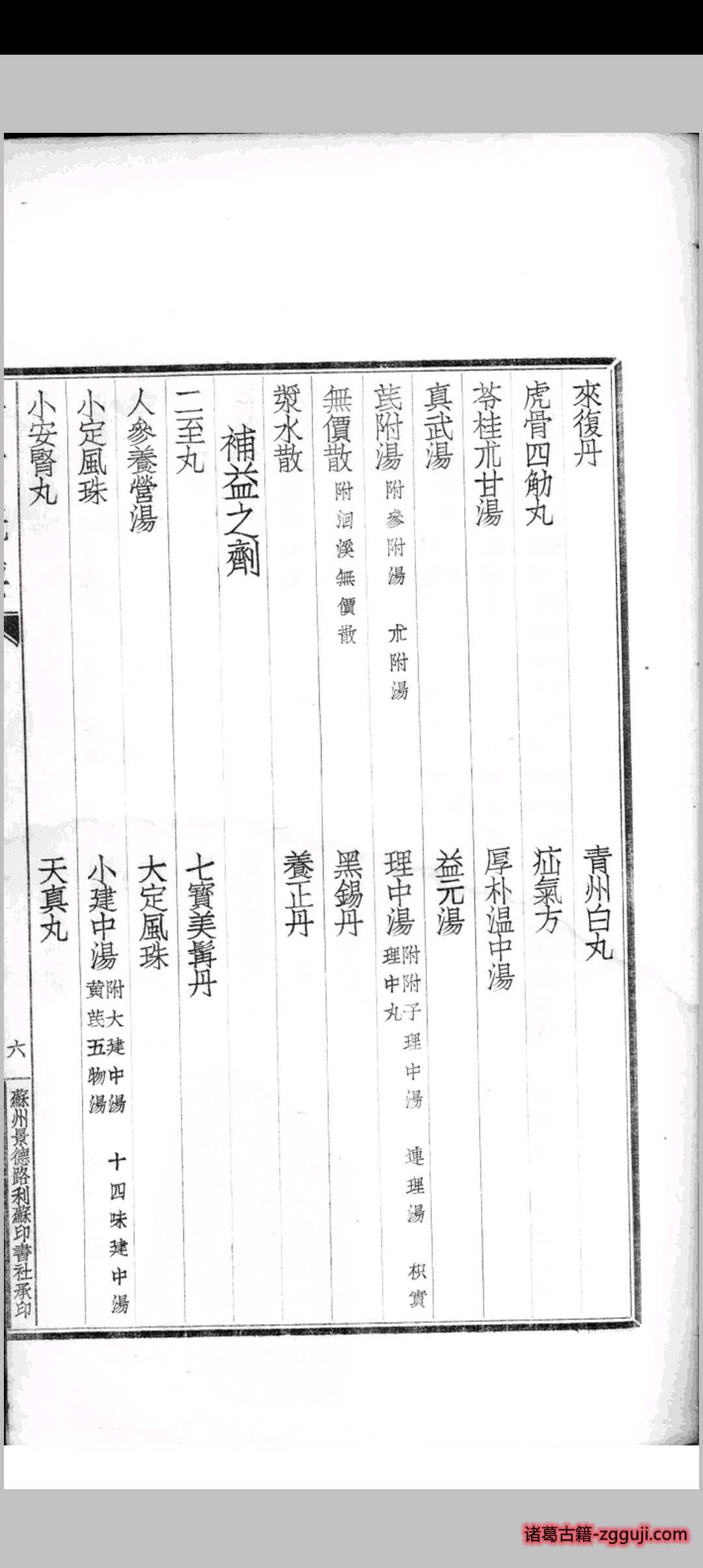 图片[6]-医方概要 李畴人编-诸葛古籍